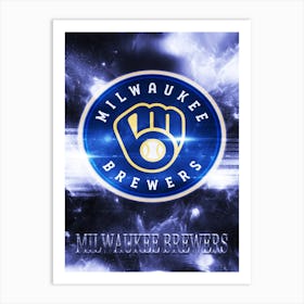 Milwaukee Brewers 1 Art Print