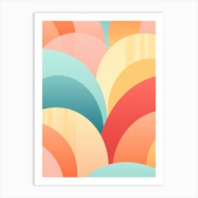 Abstract Wallpaper Art Print