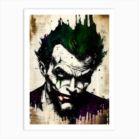 Joker 5 Art Print