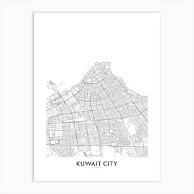 Kuwait City Art Print
