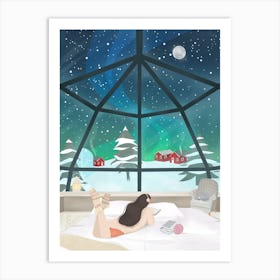 Lapland Winter, Finland Art Print