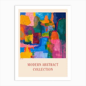 Modern Abstract Collection Poster 102 Art Print