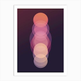 Circle Sequence 1 Art Print