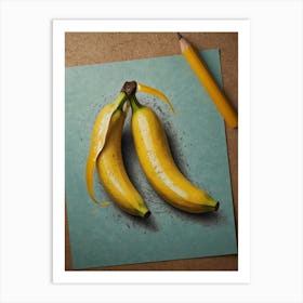 Bananas 1 Art Print