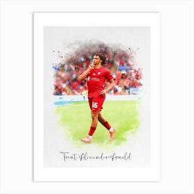 Trent Alexander Arnold Liverpool Watercolor Art Print