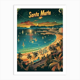 Santa Marta Colombia Art Print