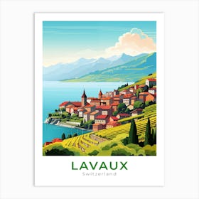 Switzerland Lavaux Travel 1 Art Print