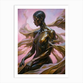 The Woman Art Print