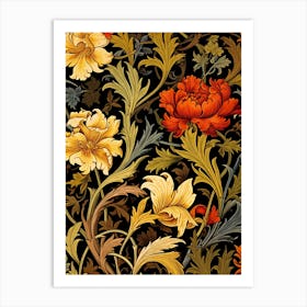 Floral Pattern 6 Art Print