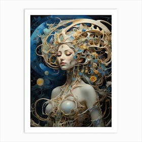 Ethereal Woman Art Print