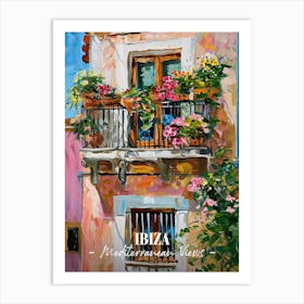 Mediterranean Views Ibiza 3 Art Print