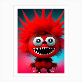 Monster Art 1 Art Print