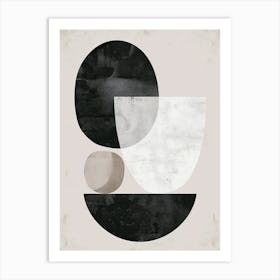 Aurora Stone Park Bauhaus Minimalist Art Print