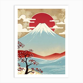 Mt Fuji 11 Art Print