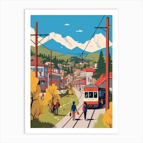 Bosnia Herzegovina 1 Travel Illustration Art Print