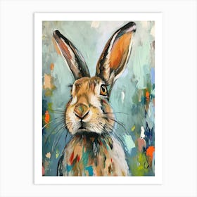 Belgian Hare Painting 3 Art Print