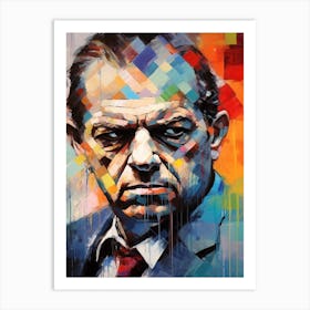 Gangster Art Frank Costello The Departed 6 Art Print