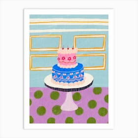 Birthday Cake Art Print