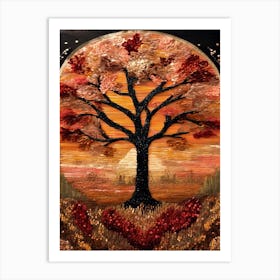 Autumn Tree Art Print