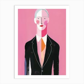 Portrait Of A Man 40 Art Print