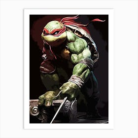 Teenage Mutant Ninja Turtles movie Art Print