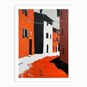 Bari Breezes: Coastal Homes in Southern Italy, Italy Art Print