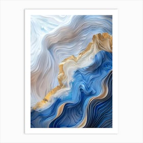 Abstract Painting 841 Art Print