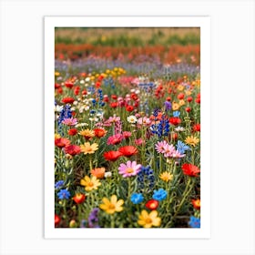 Wildflowers 4 Art Print