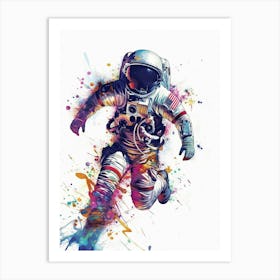 Astronaut Canvas Print 2 Art Print