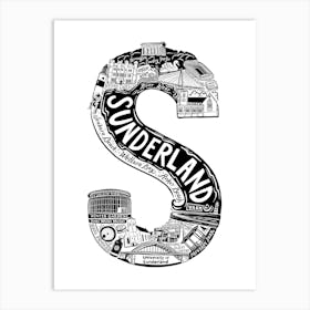 Sunderland Art Print