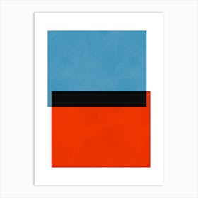 Modern and conceptual geometric 8 Art Print