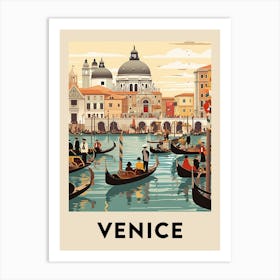 Vintage Travel Poster Venice 9 Art Print