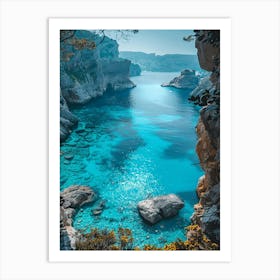 Cliffs Of Ibiza 2 Art Print