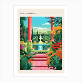 English Garden Munich Germany Art Print