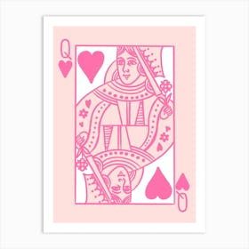 King Of Hearts Art Print