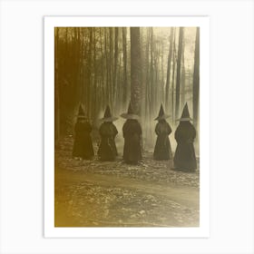 Witches In The Woods Art Print