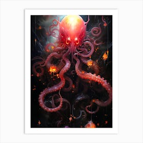 Octopus 3 Art Print