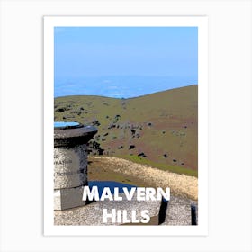 Malvern Hills, AONB, Area of Outstanding Natural Beauty, National Park, Nature, Countryside, Wall Print, Art Print