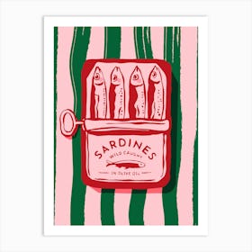 Sardines Art Print