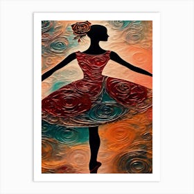 Glass Ballerina 1 Art Print