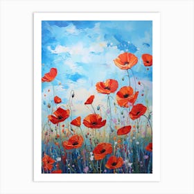 Poppies 10 Art Print