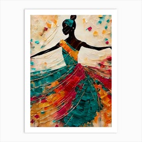 Ballerina Flare Art Print