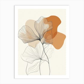 Ginkgo Ii 3 Art Print