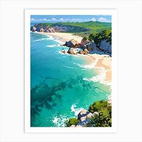 So Paulo Beach Art Print