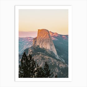 Yosemite Sunset Art Print