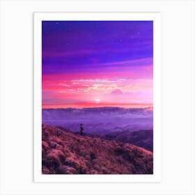 Hike Art Print