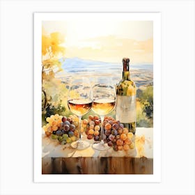 Napa Valley Wine 3 Art Print