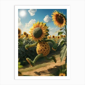 Sunflowers 10 Art Print