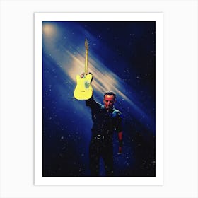 Superstars Bruce Springsteen And The E Street Band Wembley Stadium 2013 Art Print