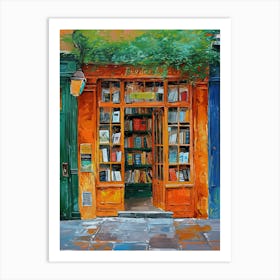 Dublin Book Nook Bookshop 4 Art Print